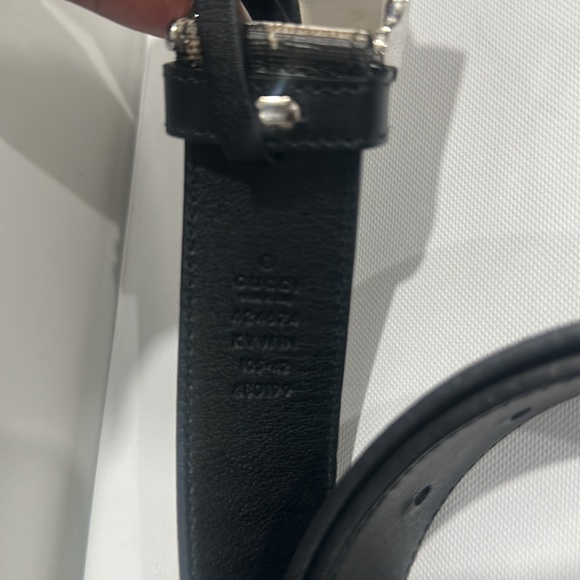 Gucci Plate Buckle Belt Caledonian Print GG - Picture 3 of 3